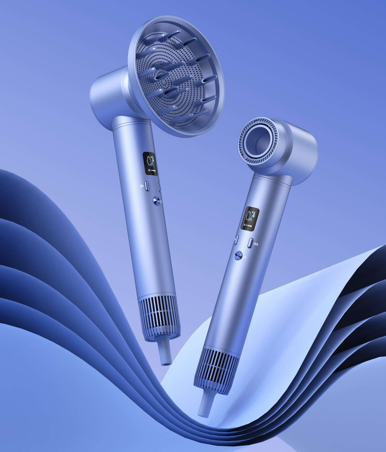 Pro AI+LED Hair Dryer